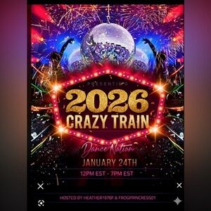 1/24 next Crazy Train Dance off🚂 heather1976p and frogprincess01